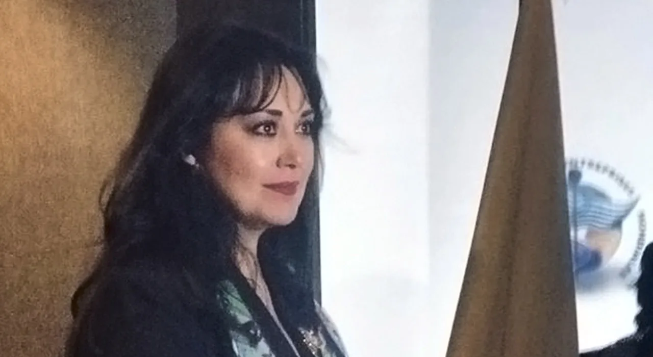 Marcela Mexia en un evento de sororidad y transformación digital